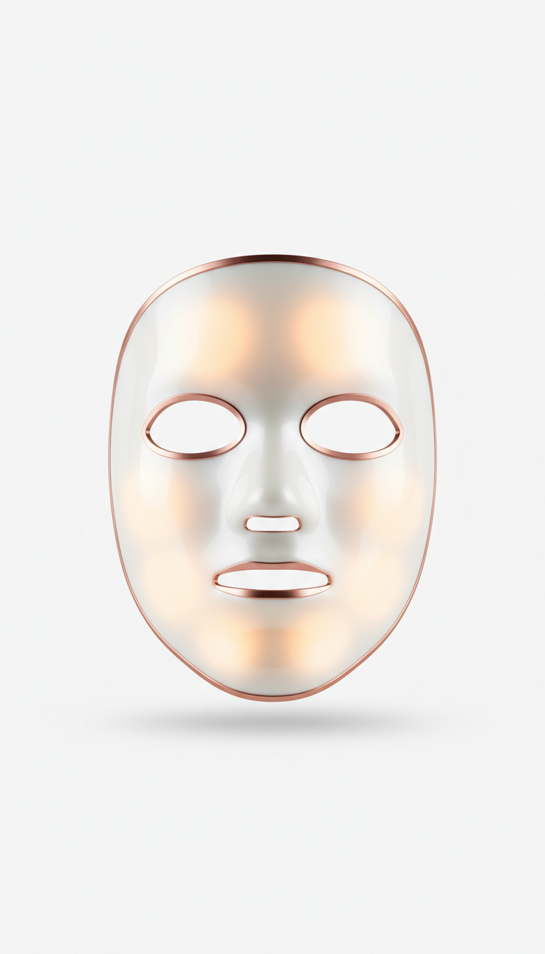 Masque LED anti-âge silicone médical