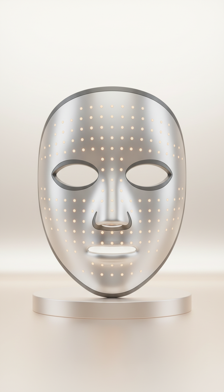 Appareil de soin LED en silicone médical