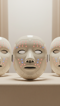 Masque LED anti-âge silicone doux