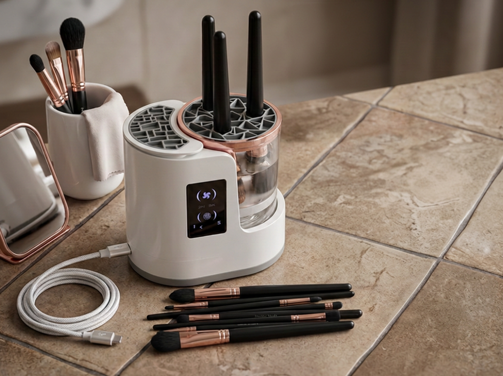 Nettoyeur Électrique de Pinceaux de Maquillage