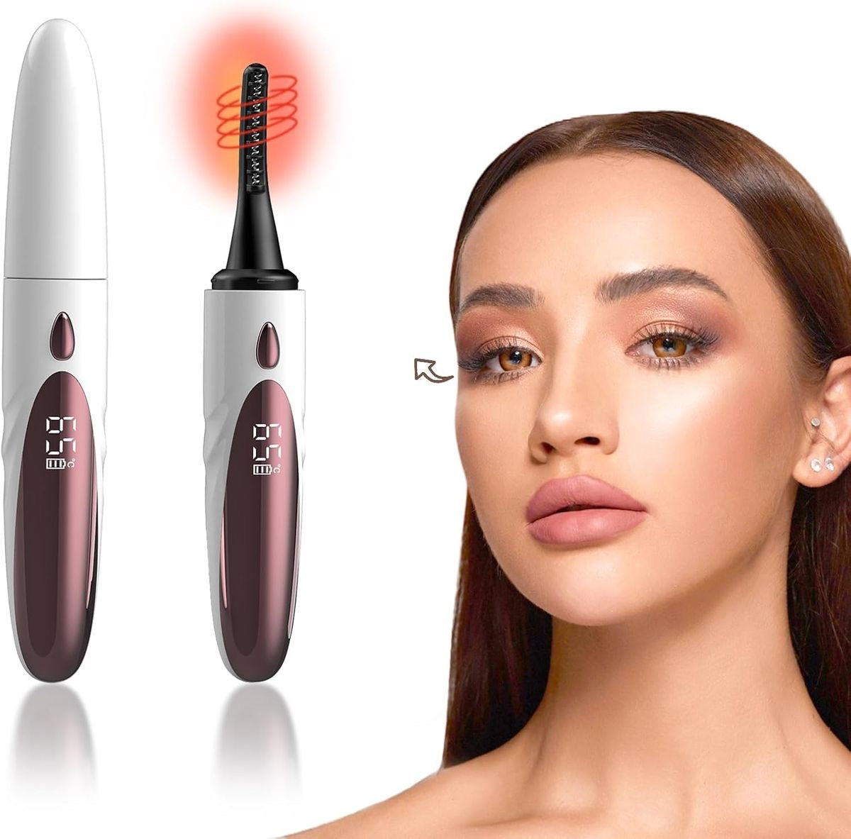 Heated Eyelash Curler — Perfect Curl & Long-Lasting Results